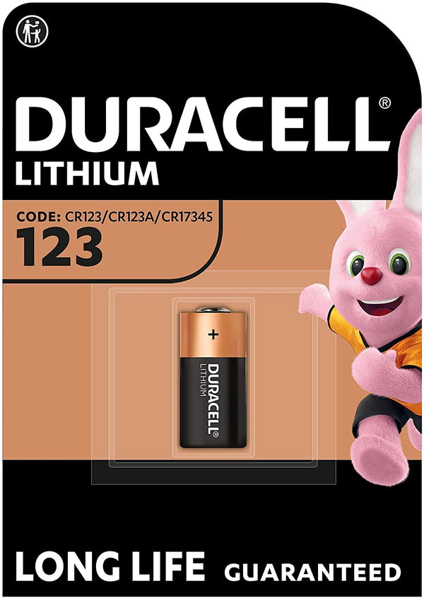 Duracell lithium 123 Battery
