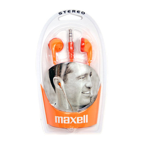 MAXELL EB98 EAR BUD IN EAR HEADPHONES ORANGE