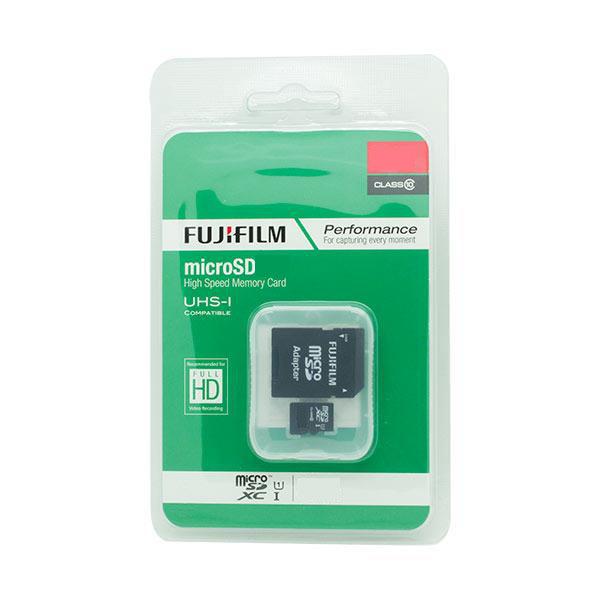 Fujifilm Micro-SDHC Class 10 + Adapter