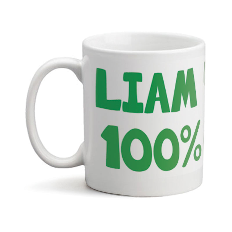 Mug: 100 Percent Irish