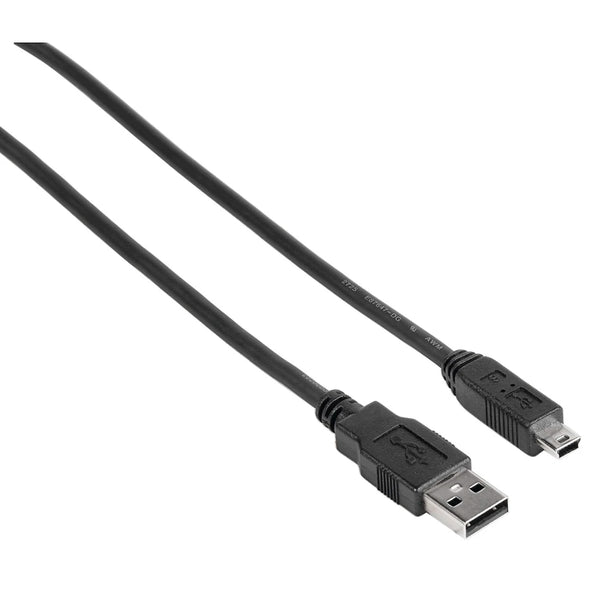 Hama USB 2.0 Connection Cable, A-plug - mini B-plug (B5 pin) Fit CANON