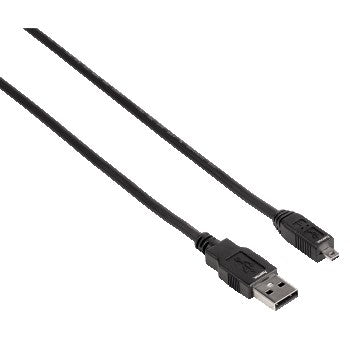 Hama USB 2.0 Connection Cable, A-plug - mini B plug (B8 pin) fit Nikon