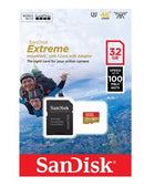 SanDisk Extreme PRO Micro SDHC 100MB s UHSI Card with adapter 32GB