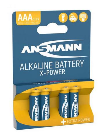 ANSMANN AAA ALKALINE X-POWER 4pc
