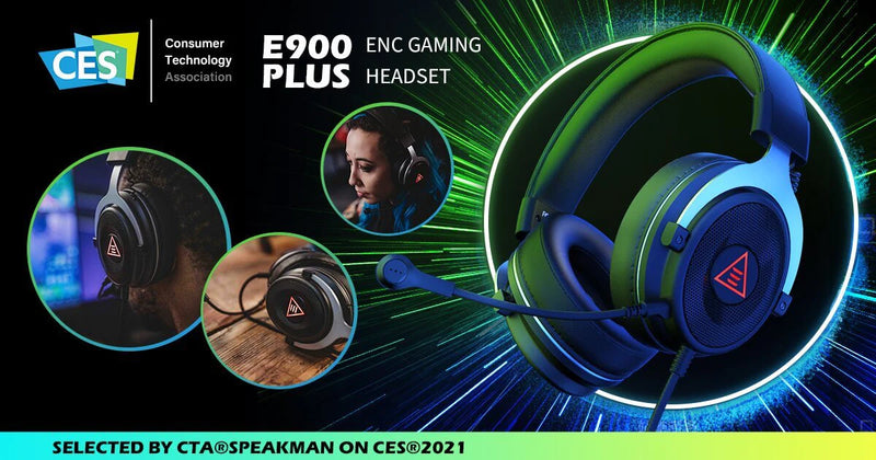 EKSA® E900 Plus Environment Noise Cancelling Gaming headset
