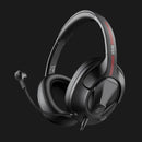 EKSA AIR JOY GAMING HEADSET CORDED MIC STEREO SURR BLACK
