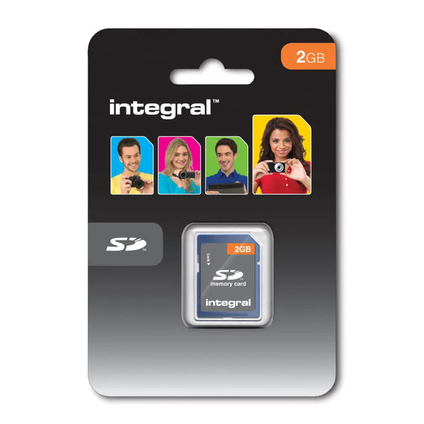 Integral Memory Card 2GB SD for older digital cameras