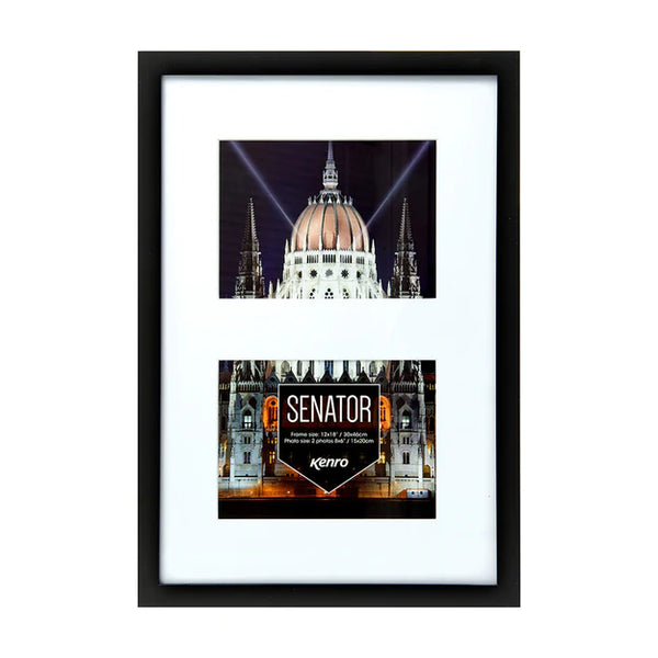 Senator Black Double Frame 8x6 (2)