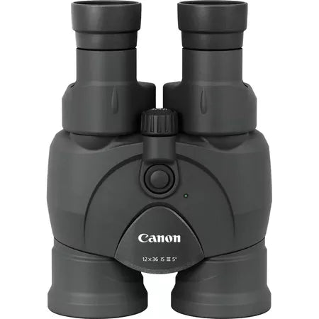 Canon 12x36 IS III Small Compact Lightweight Portable Travel Binoculars