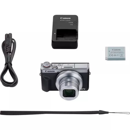 Canon PowerShot G7 X Mark III Compact Camera, Silver