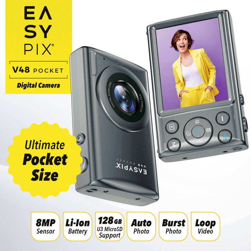 EASYPIX V48 Pocket Anthrazite