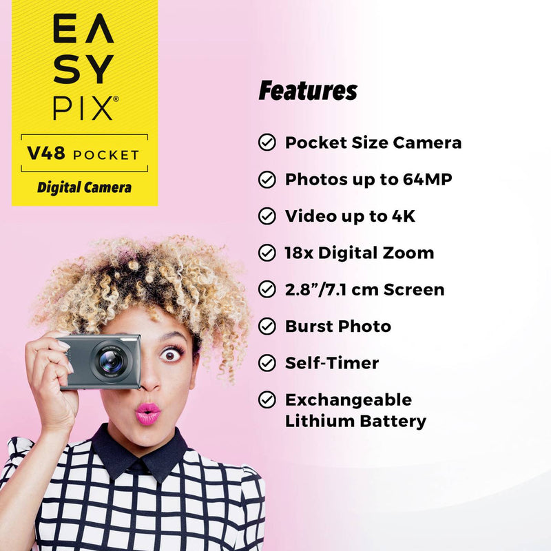 EASYPIX V48 Pocket Anthrazite