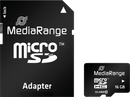 Media Range 16GB Micro-SD Class 10 + Adapter