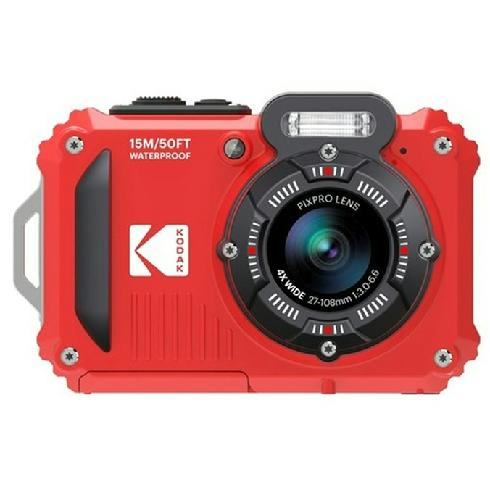 KODAK WATERPROOF WPZ-2 with 5X ZOOM (Red)