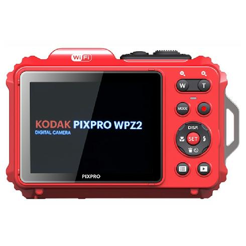 KODAK WATERPROOF WPZ-2 with 5X ZOOM (Red)