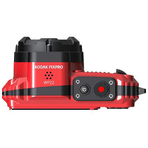 KODAK WATERPROOF WPZ-2 with 5X ZOOM (Red)