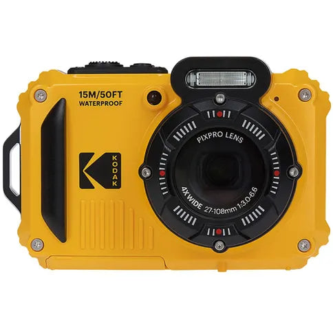 KODAK WATERPROOF WPZ-2 with 5X ZOOM (Yellow)