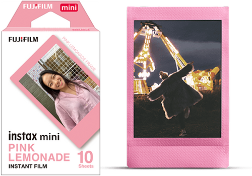 Fujifilm Instax Mini Pink Lemonade (10 sheets) Film