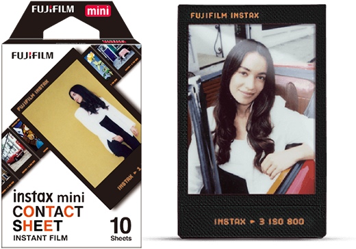 Fujifilm Instax Mini Contact Sheet (10 sheets) Film