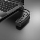 4 Ports USB 2.0 HUB 0.15. BLACK