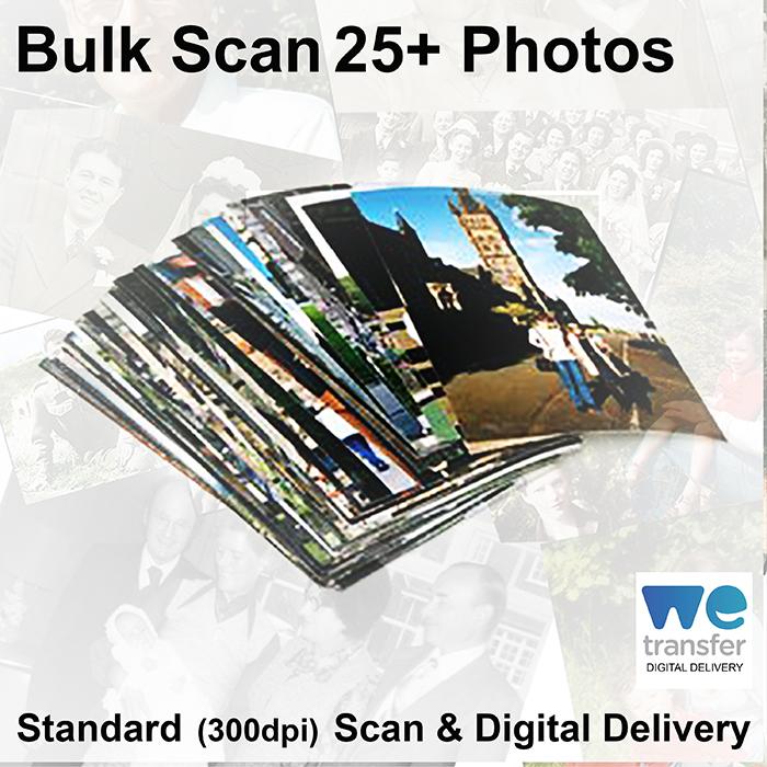 Bulk Scan 25+ Photos