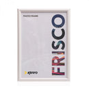 Kenro Frisco Series White Photo Frame 6x4” to 12x16" Freestanding or Wall Hanging with Glass Front