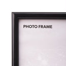 Kenro Frisco Series Black Photo Frame 6x4” to 12x16" Freestanding or Wall Hanging with Glass Front