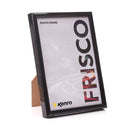 Kenro Frisco Series Black Photo Frame 6x4” to 12x16" Freestanding or Wall Hanging with Glass Front