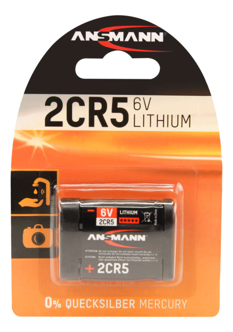 ANSMANN 2CR5 6v Lithium Battery