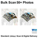Bulk Scan 50+ Photos