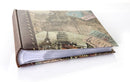 Kenro Holiday and Travel Series Memo Photo Album, Old World Map Design, for 200 Photos