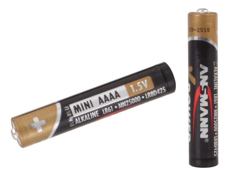 Ansmann AAAA / LR08  (X-Alkaline) Battery 2 pcs.