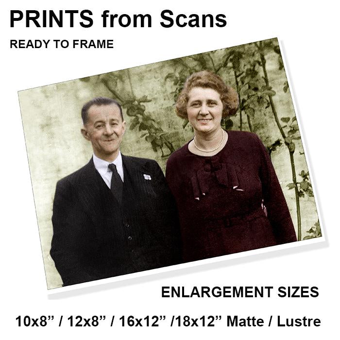 Enlargements from Scans