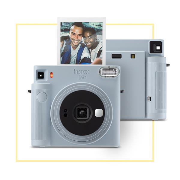 Fujifilm Instax Square SQ 1 Instant Camera BLUE - FREE 10 PK FILM