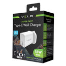 VELD Type-C Wall Charger 18w USB-C