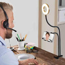 Phone holder with LED Light