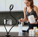 Phone holder with LED Light