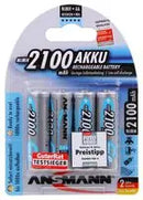 Ansmann AA Rechargable Batteries 2100