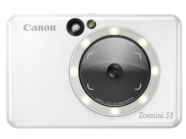 Canon Zoemini S2 Instant Camera (Pearl White)