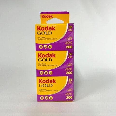 Kodak Gold 200 35mm Triple Pack (36 exposures)