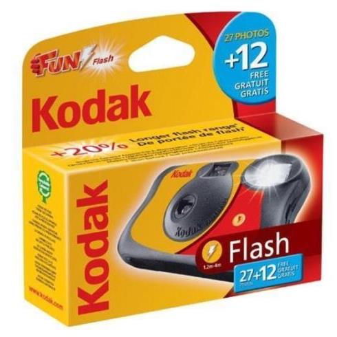 Kodak 39 Exposure (27 + 12 free) disposable camera