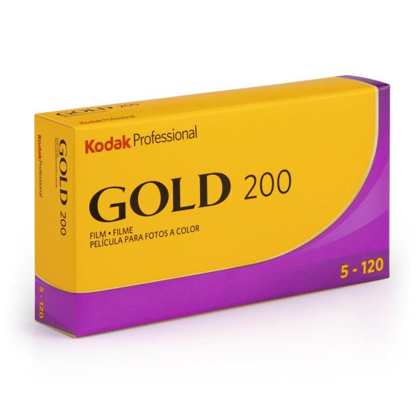 Kodak Gold 200 120MM (MEDIUM FORMAT) Film (5pk)