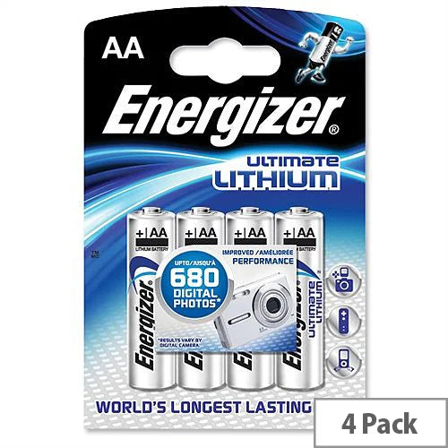 Energizer Lithium AA 4pk