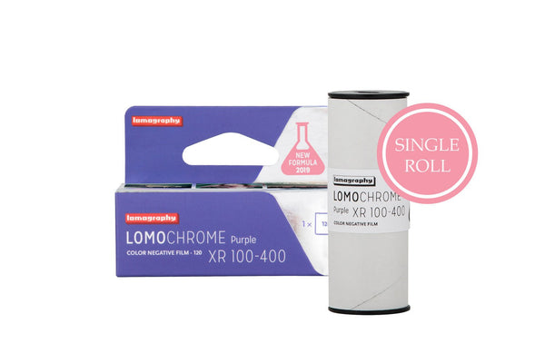 Lomochrome Purple 120 ISO 100-400 (single roll)