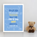 A3 Poster: Baby Drawn Icons