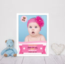 A3 Poster: Baby Bear Banner - Girl