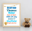 A3 Poster: Star Banner and Lion