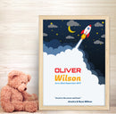 A3 Poster: Loved to the Moon