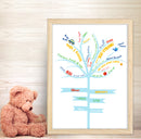 A3 Poster: Happy Tree