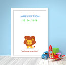 A3 Poster: Brave as a Lion